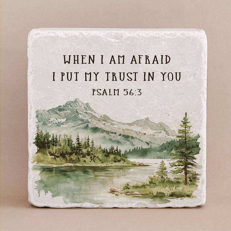 691 | Psalm 56:3 Stone Block