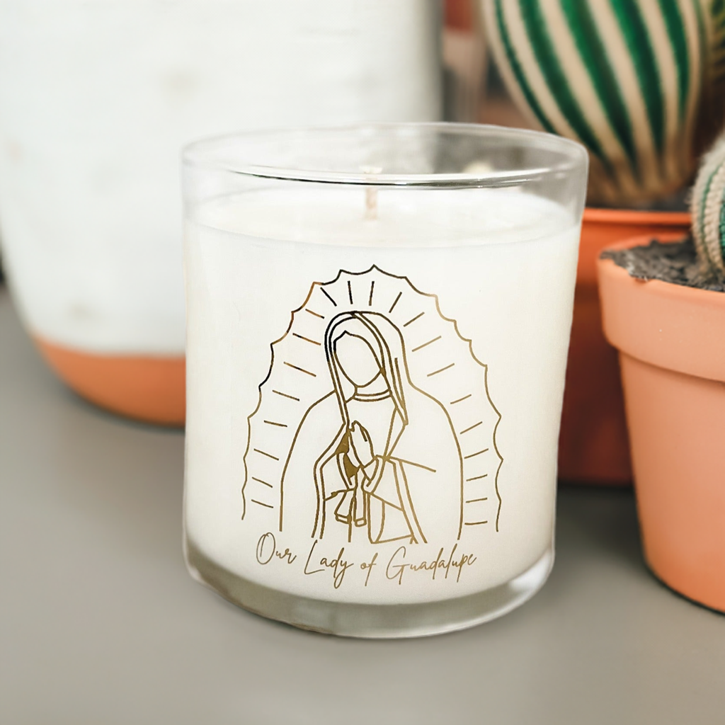Our Lady of Guadalupe Soy Candle