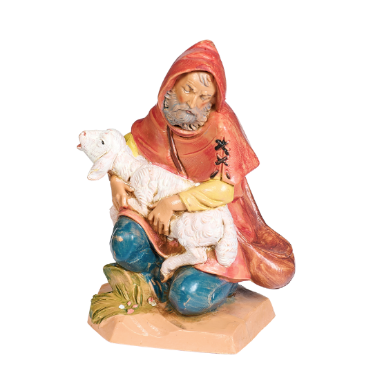 Fontanini 5" Scale Jeremiah, Shepherd Nativity Figure
