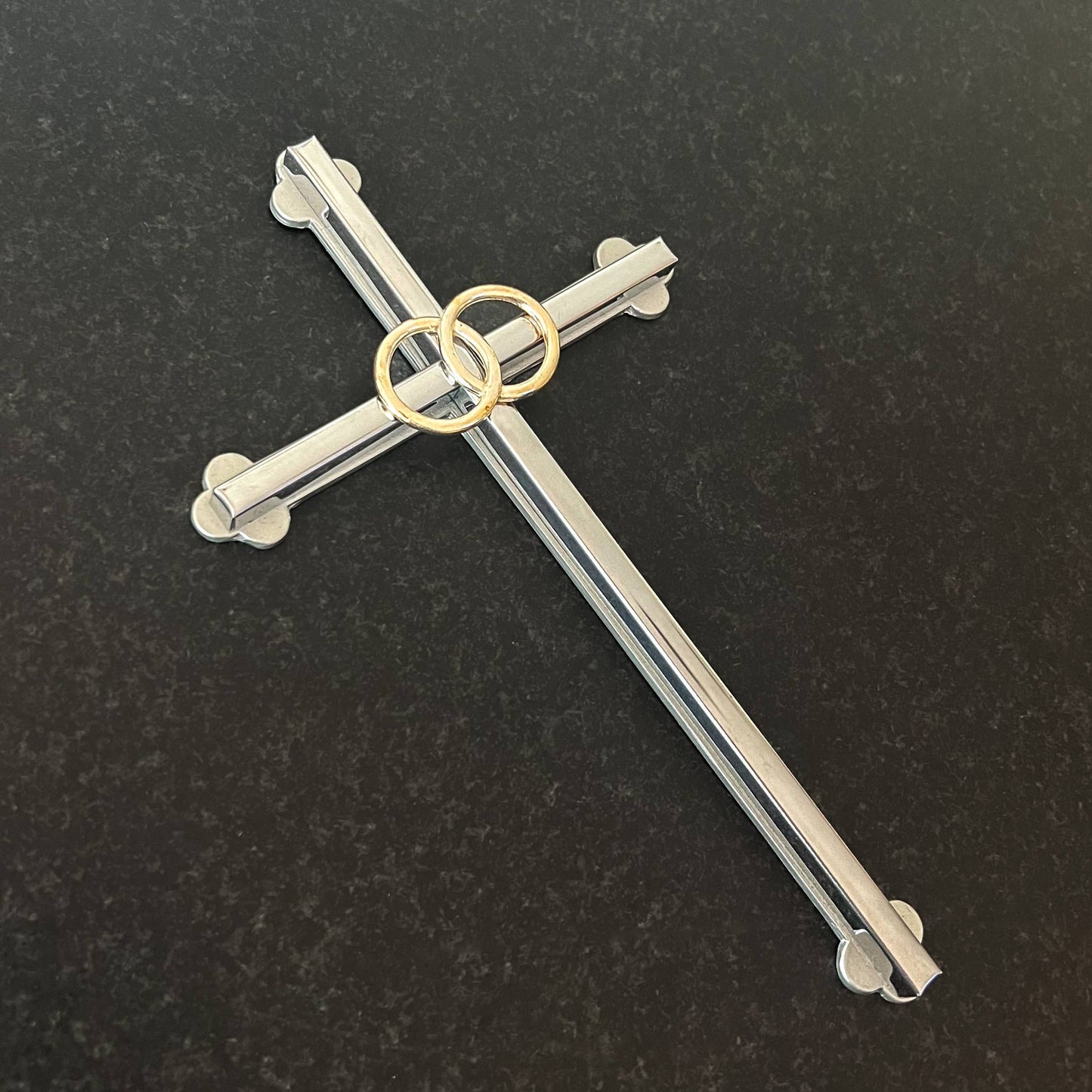 Silver Wedding Cross