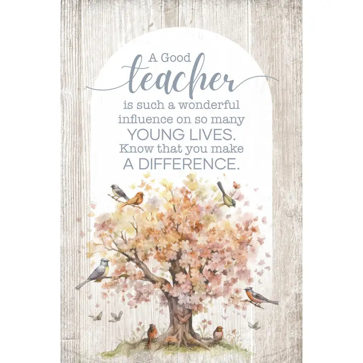 A Good Teacher - Mini Blessings 4X6