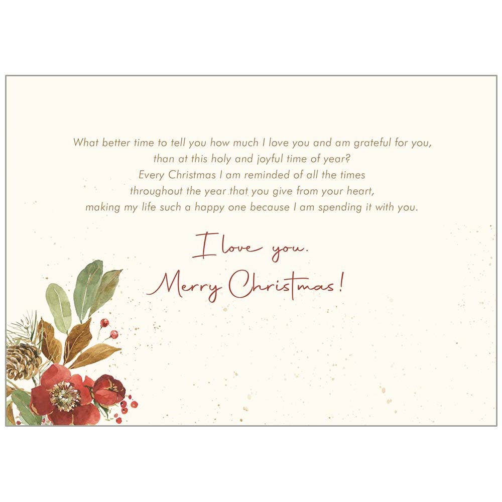 Winter Berries - Faith Christmas Card