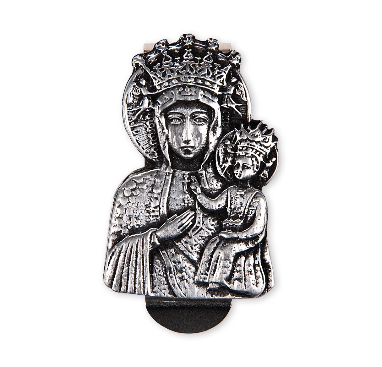 Our Lady of Czestochowa Auto Visor Clip