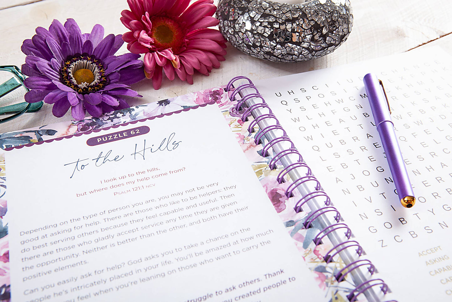 Bible Word Search Devotional Psalms