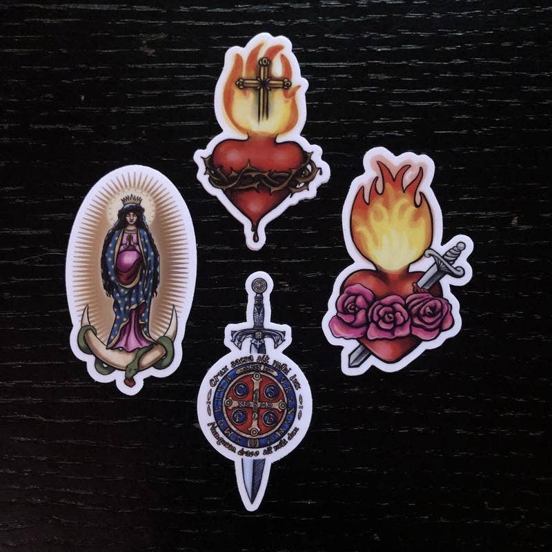 Benedict Sword Die-Cut Decal