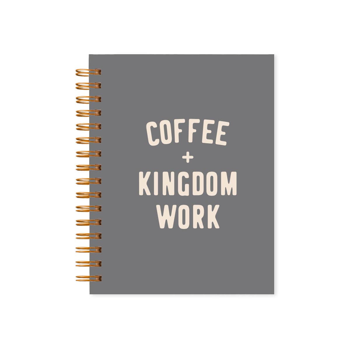 Coffee + Kingdom Work™ Hardcover Journal