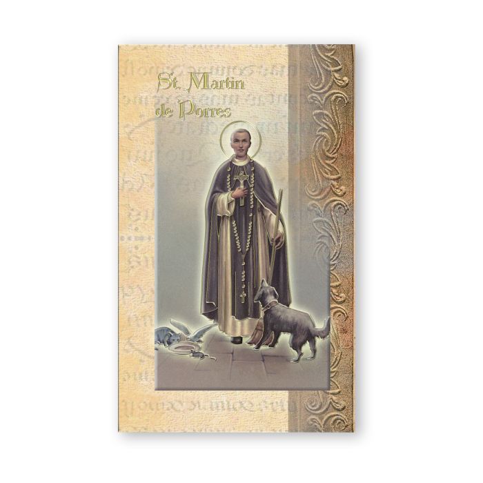 St. Martin de Porres Biography Card