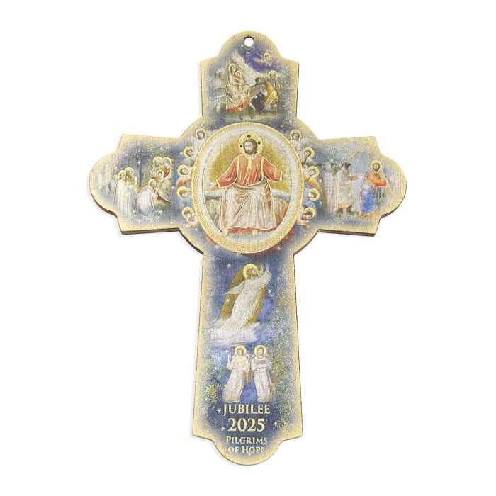Pilgrims Wooden Wall Cross