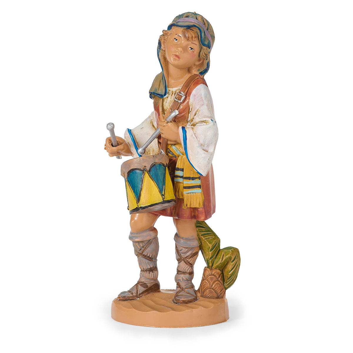 Fontanini 5" Scale Jareth, Drummer Boy Nativity Figure