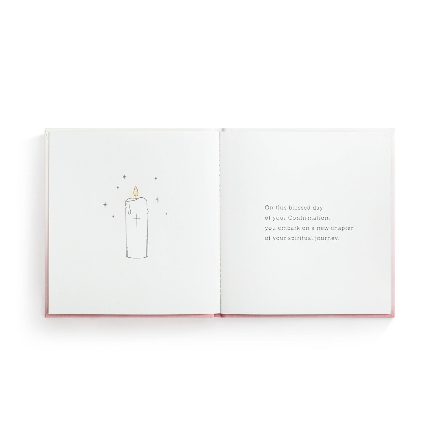 Confirmation Cross Necklace and Book