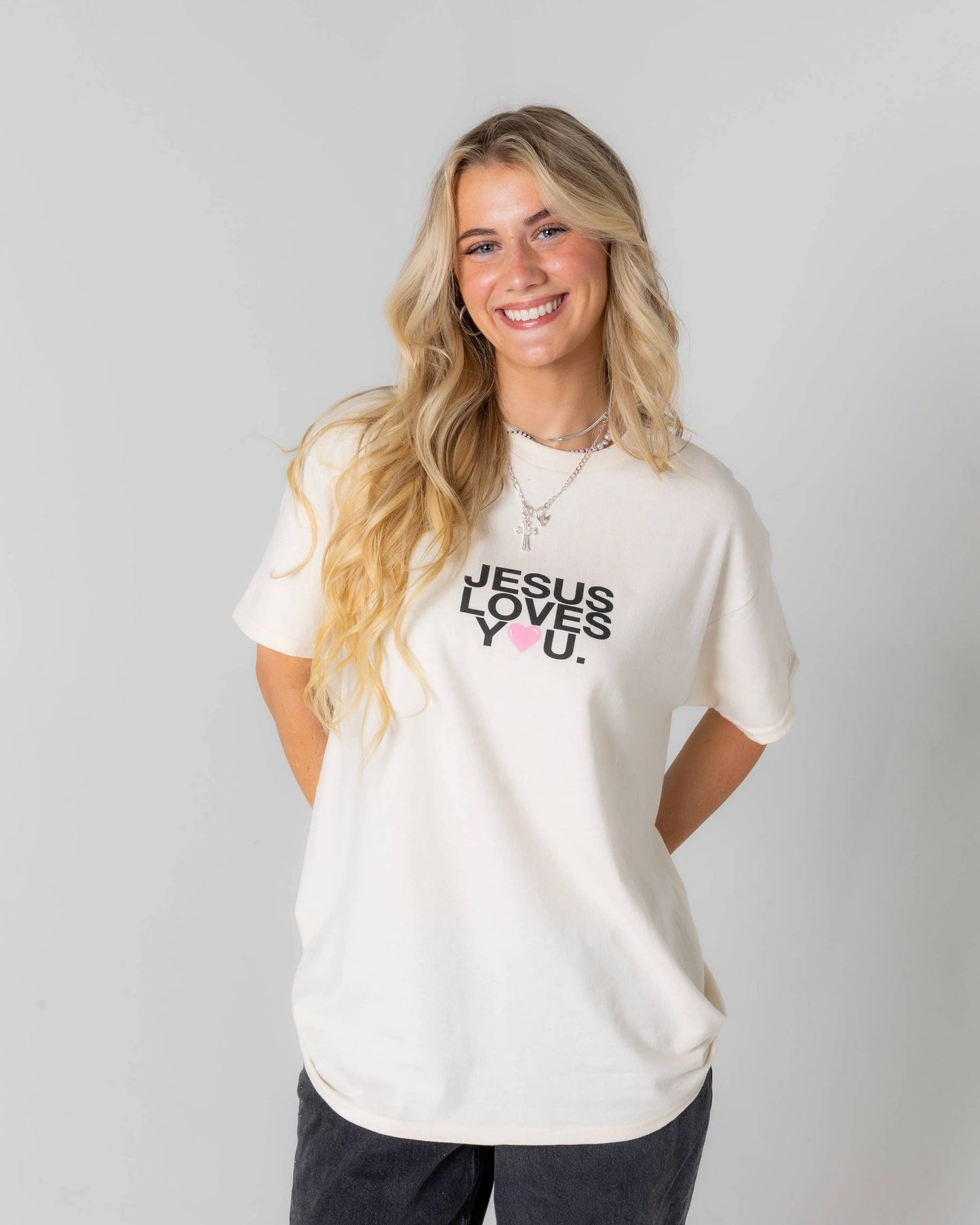 "Bold Love" Tee || Sand