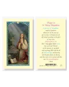 St. Mary Magdalen Laminated Prayer Card