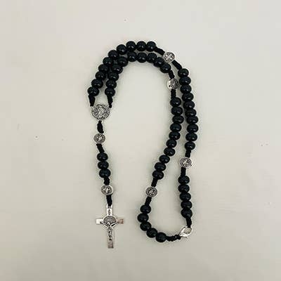 St. Benedict Wooden Rosary