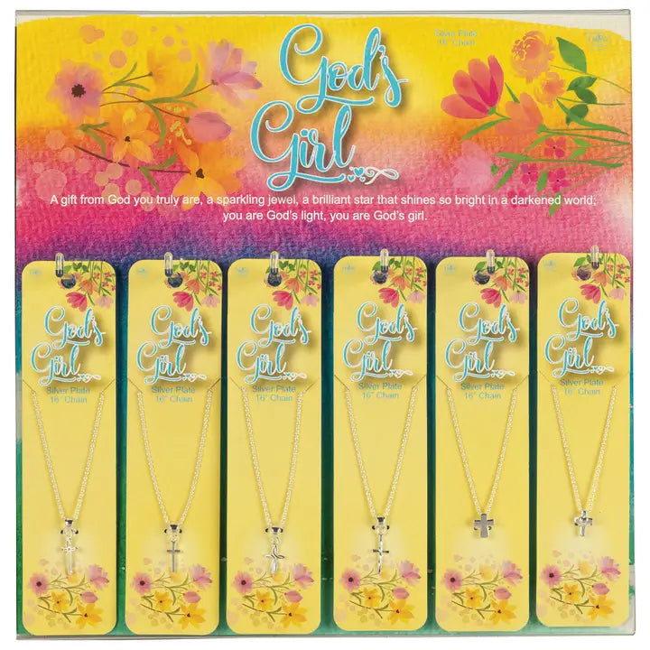 God's Girl Cross Necklace