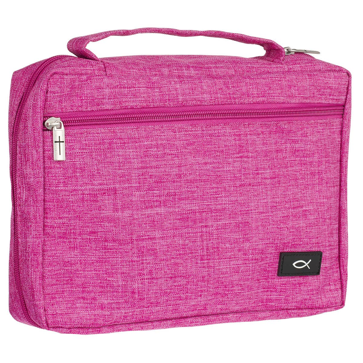 Bible Cover Value Pink Ichthus Patch