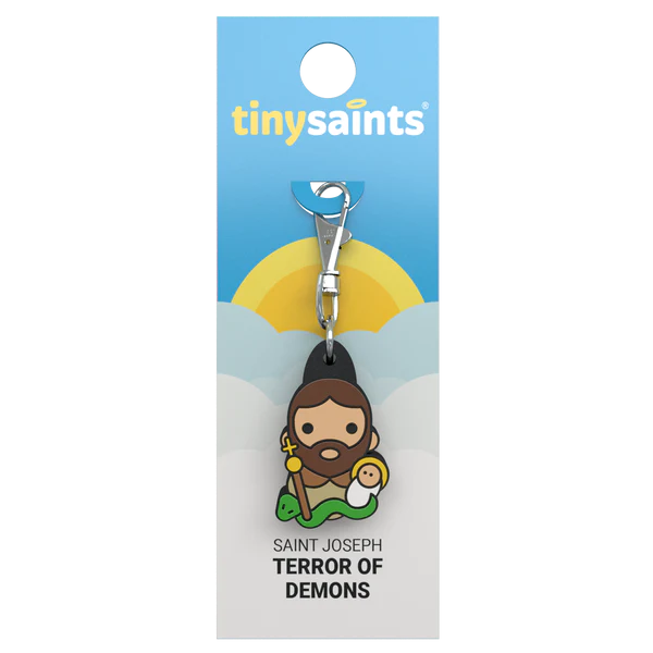 Tiny Saints Charm Saint Joseph Terror of Demons