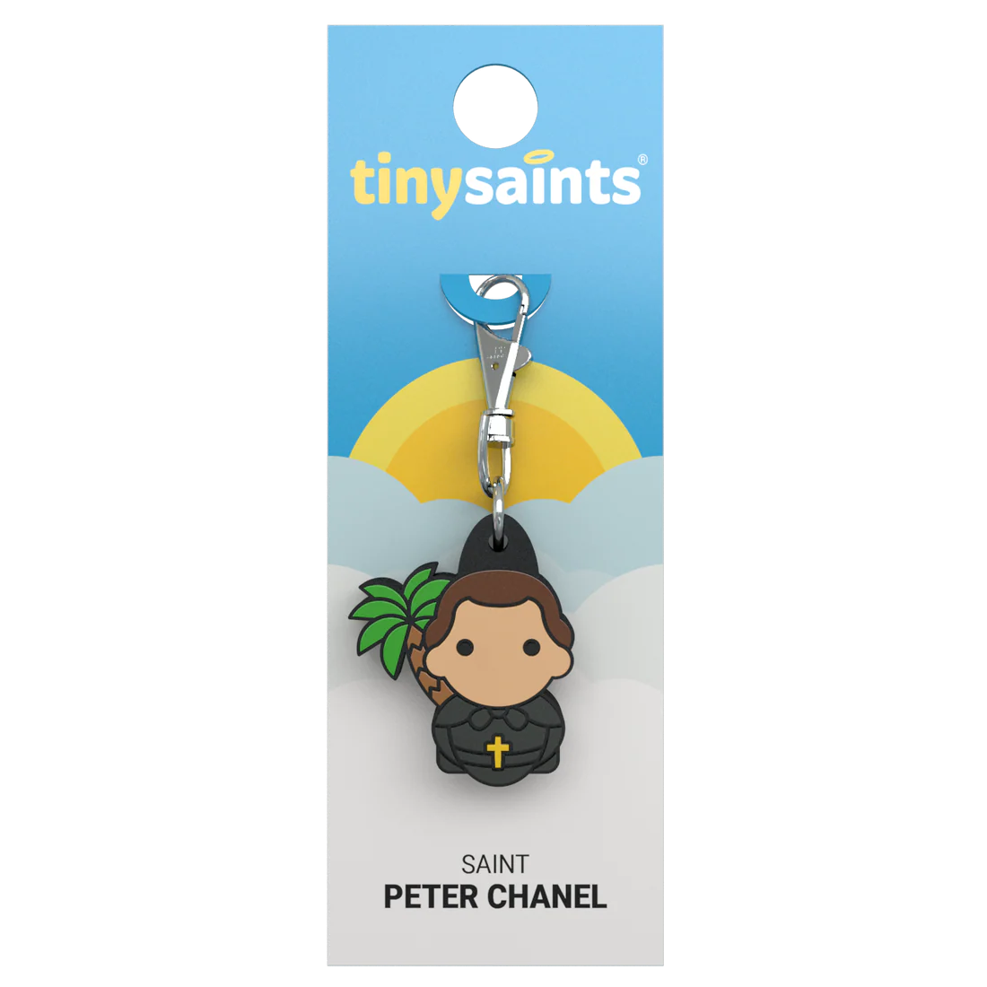 Tiny Saints Charm Saint Peter Chanel