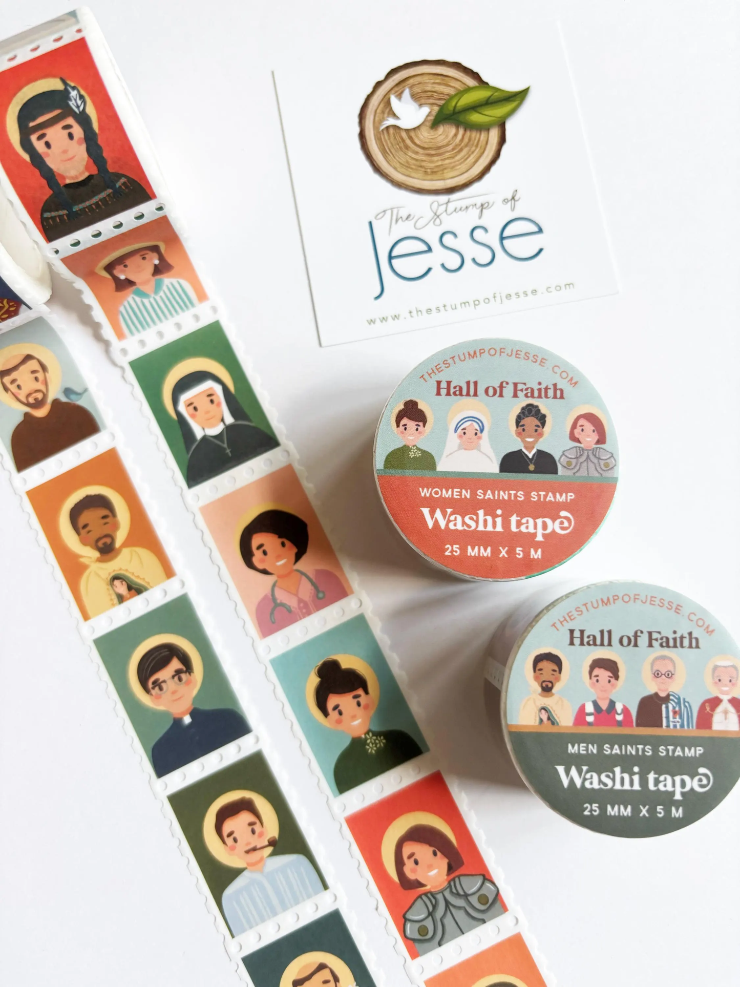 Hall of Faith Washi Tape - Men Saints