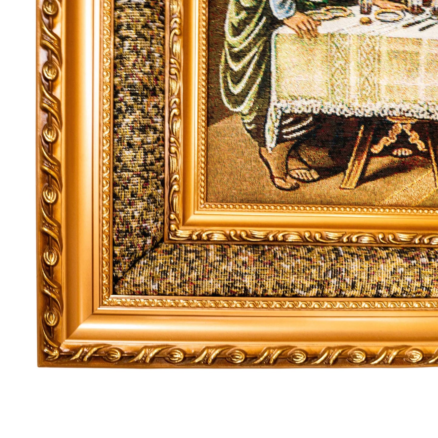 Last Supper Double Padded Framed Image 39"