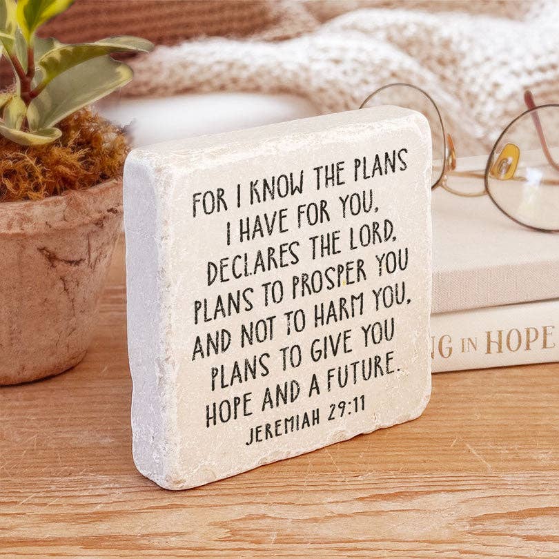 503 | Jeremiah 29:11 Stone Block