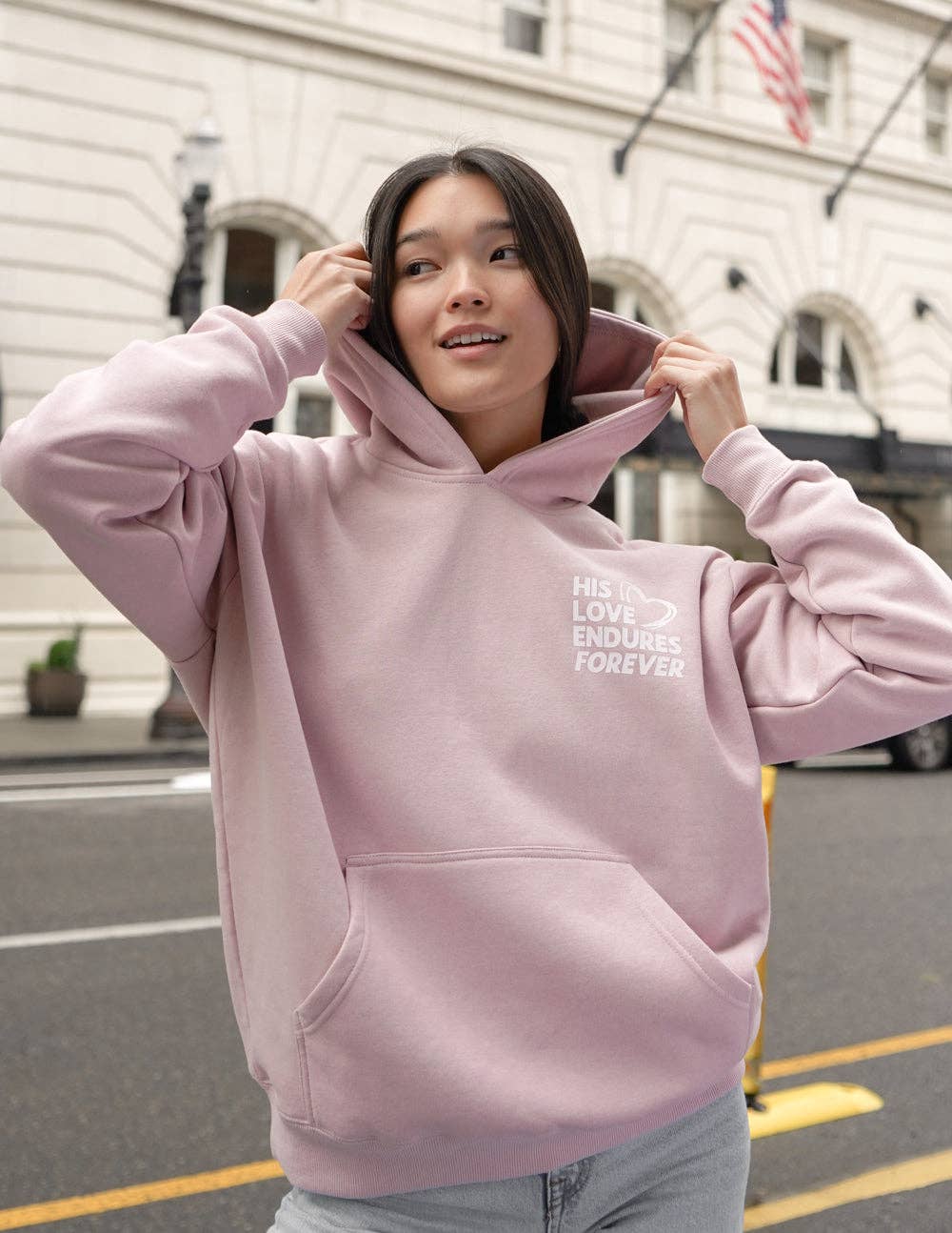 His Love Endures Forever Unisex Hoodie