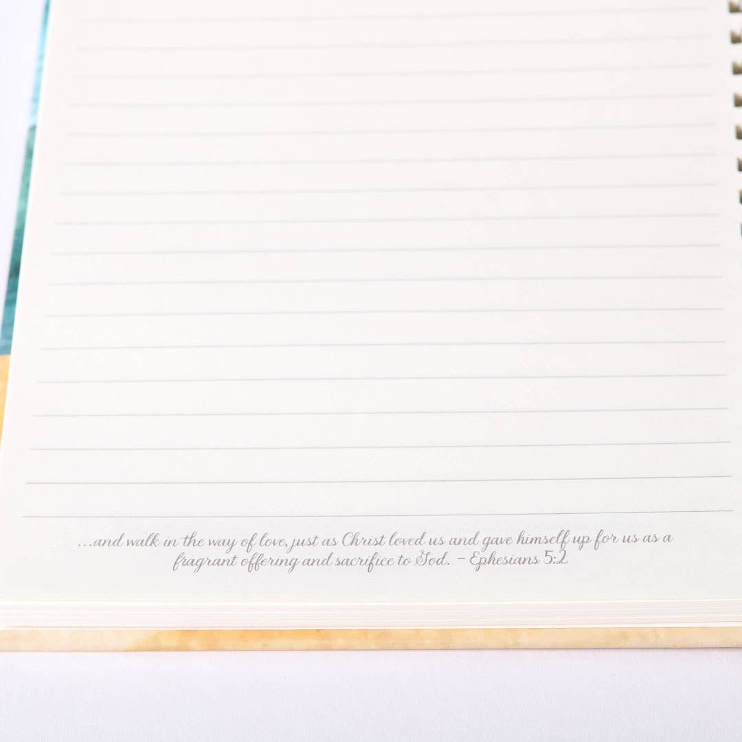 Perfect Love Spiral Bound Journal