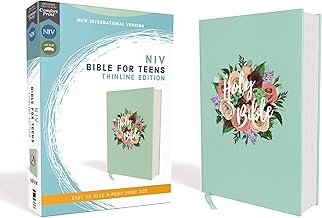 NIV Bible for Teens Thin line Edition Floral Cover