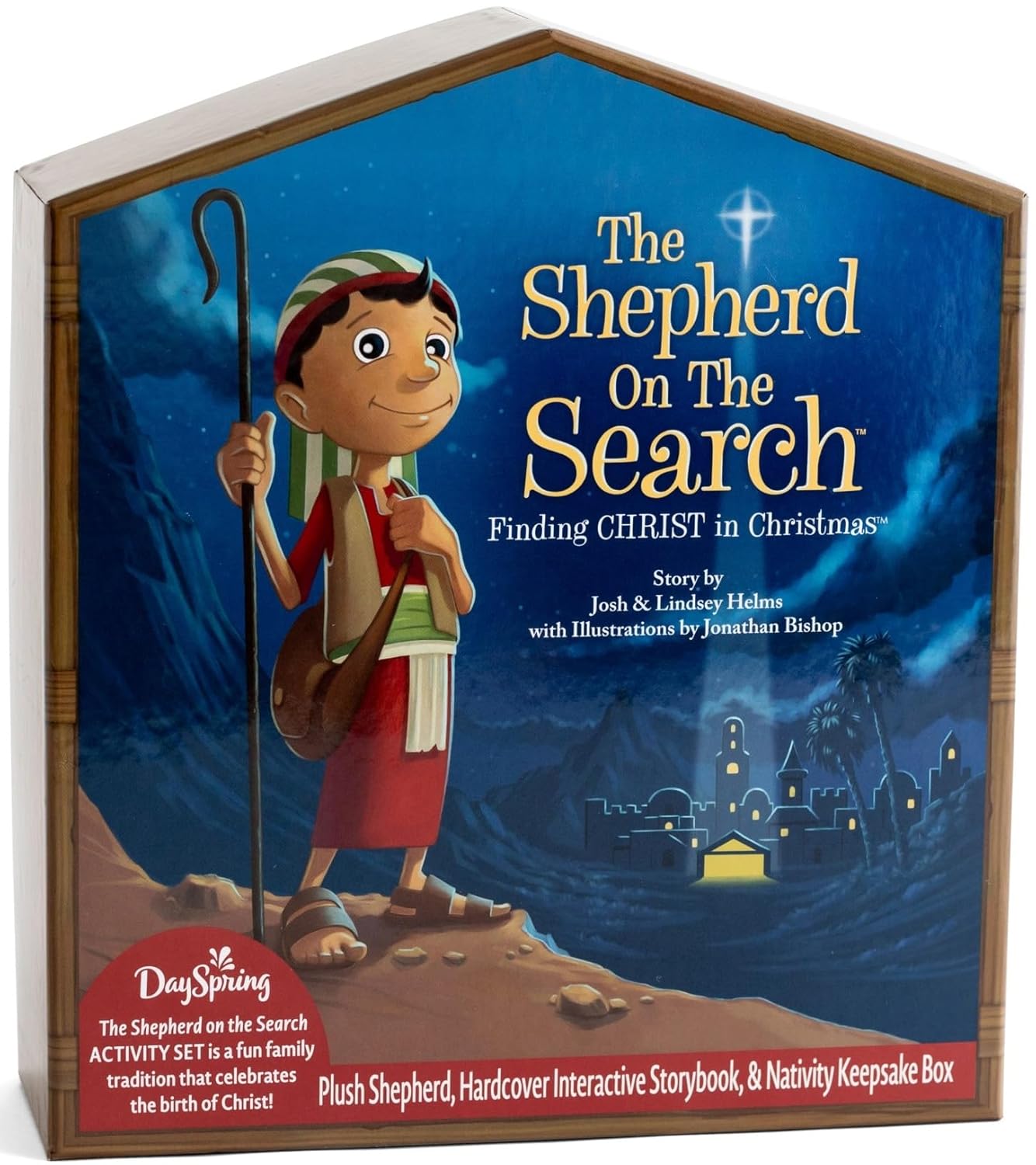 The Shepherd on the Search: Finding Christ in Christmas - Advent Activity Set with Nativity Keepsake Box Hardcover
