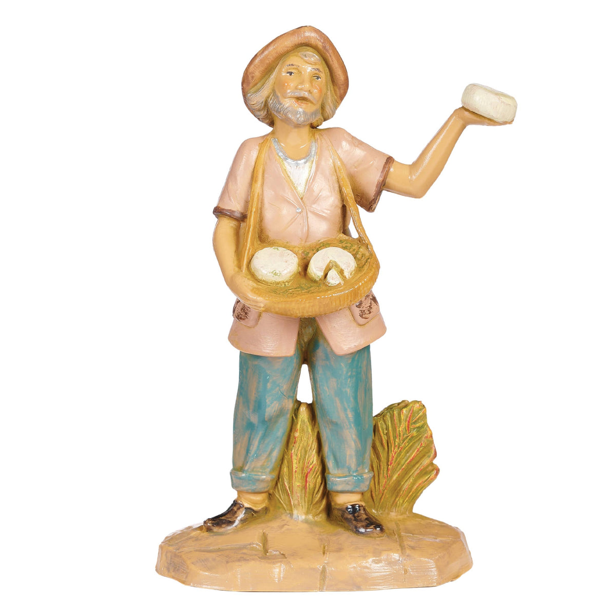 Fontanini 5" Scale Lorenzo Cheese Peddler Nativity Figure
