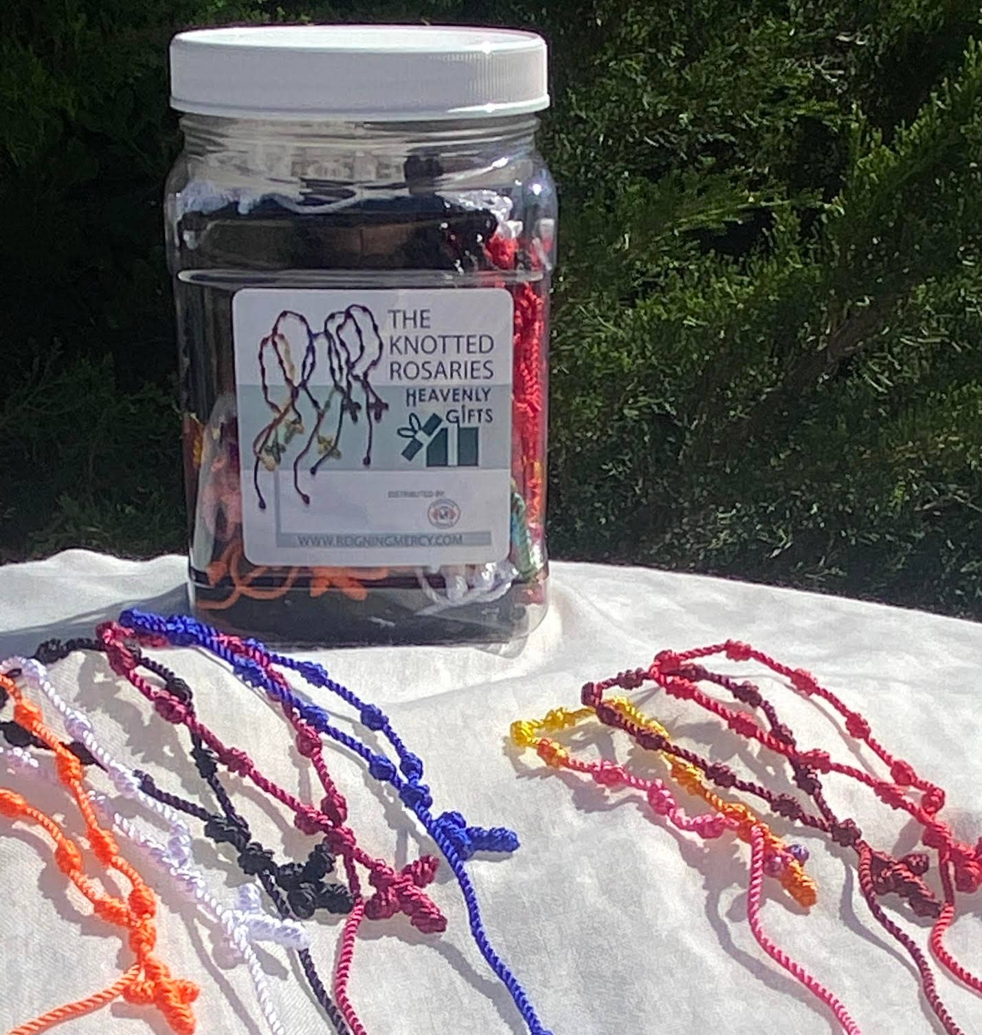 7" Knotted Decade Rosary