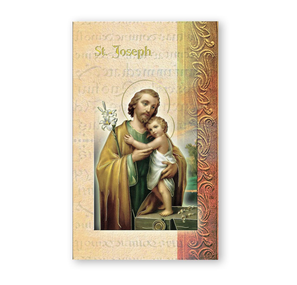 St. Joseph Bio Card