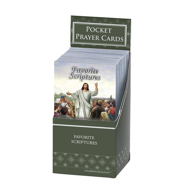 Favorite Scriptures Trifold Prayer Card