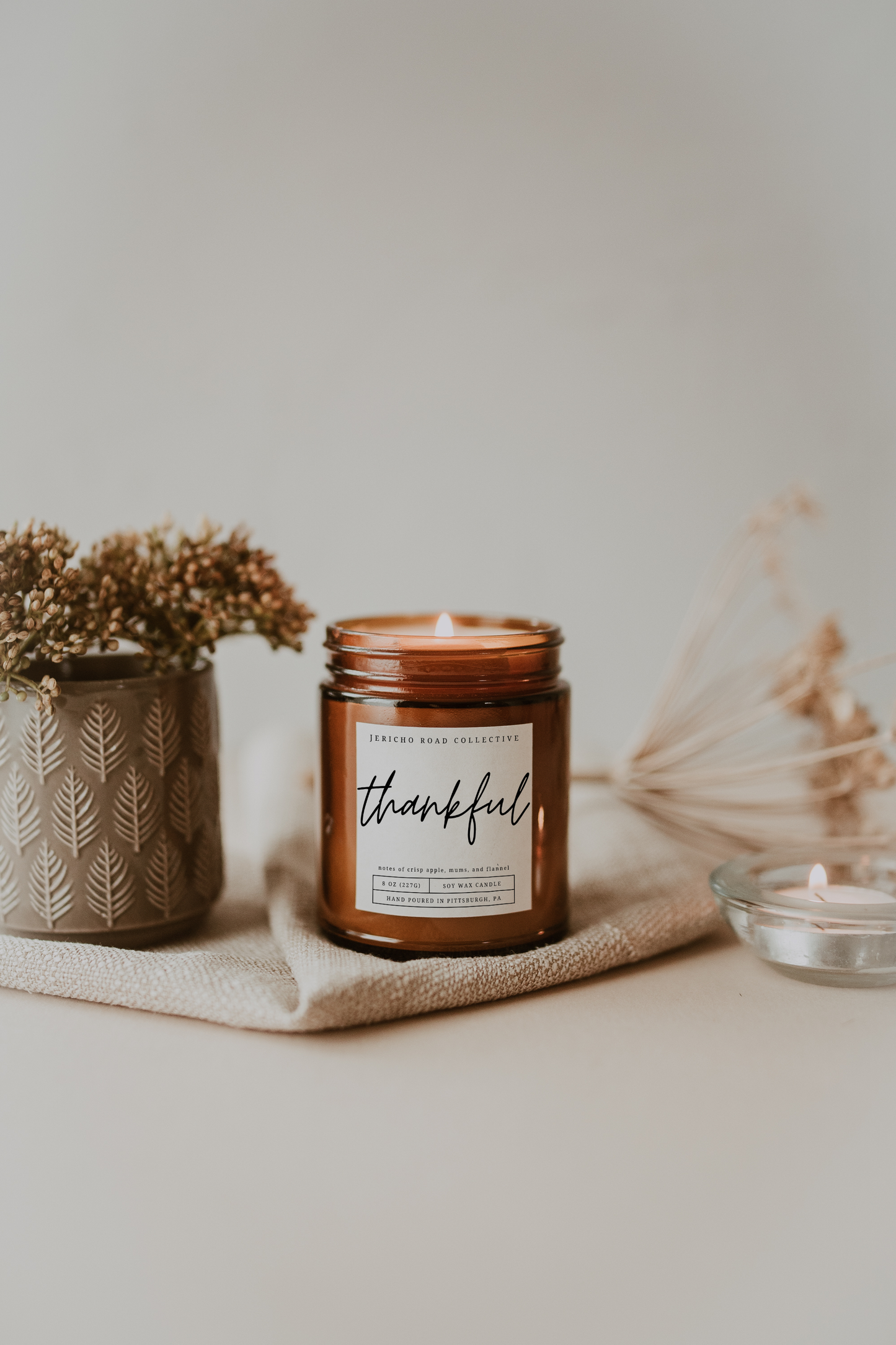Thankful Soy Wax Candle