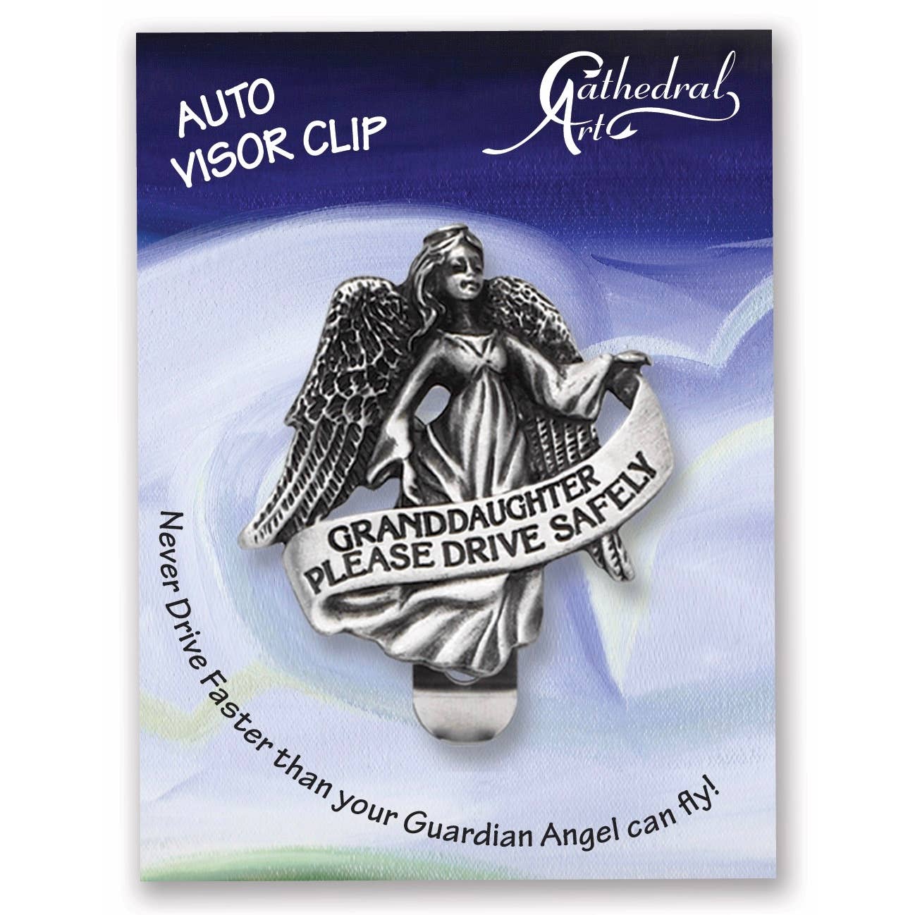 Granddaughter Angel Visor Clip
