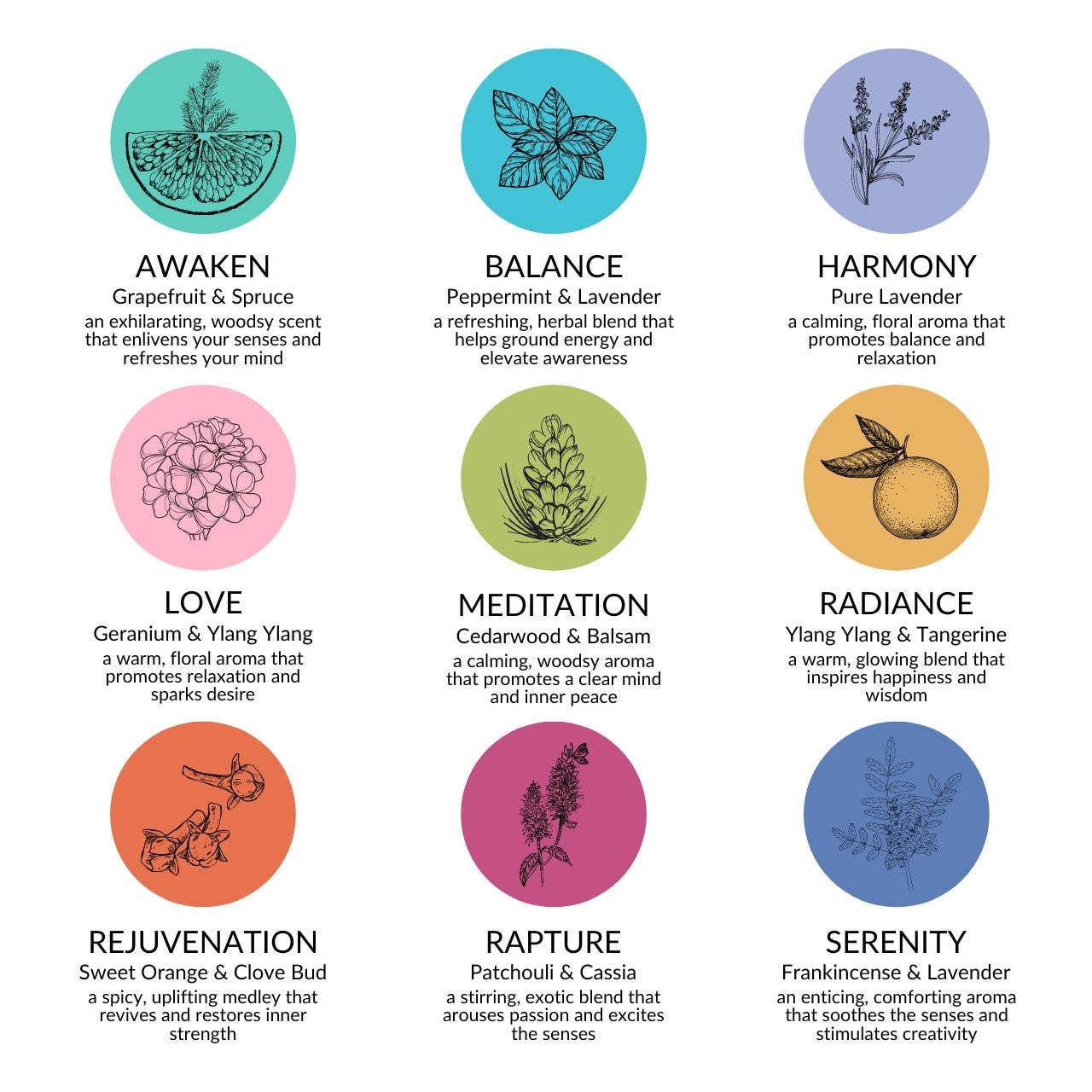 Beeswax Aromatherapy Sanctuary Glass Candle Refills