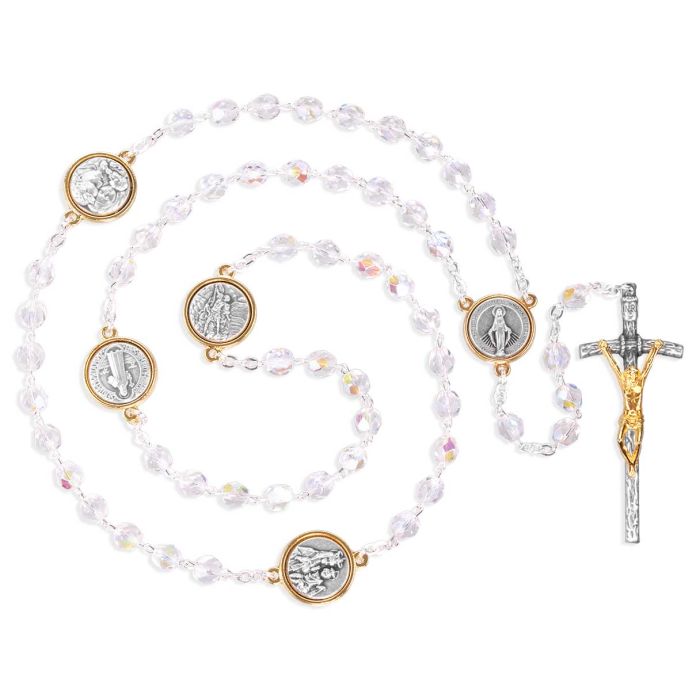 Crystal Aurora Borealis Rosary