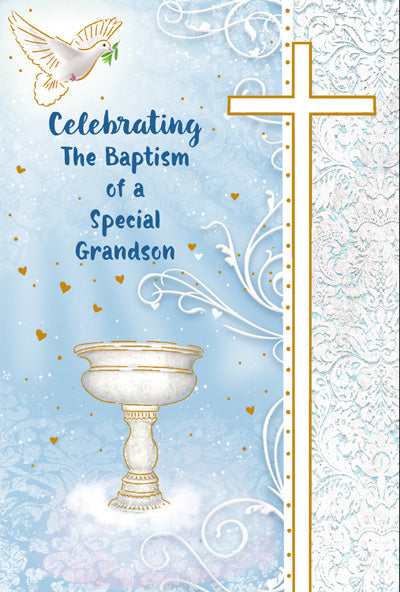 Celebrating The Baptism of a Special Grandson