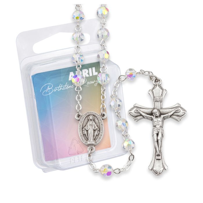 Birthstone Rosary APR