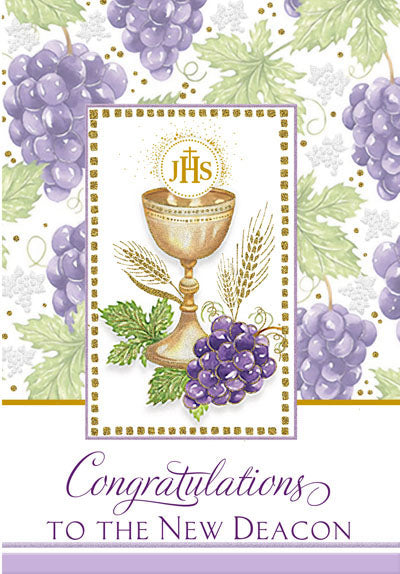 Deacon Ordination Card