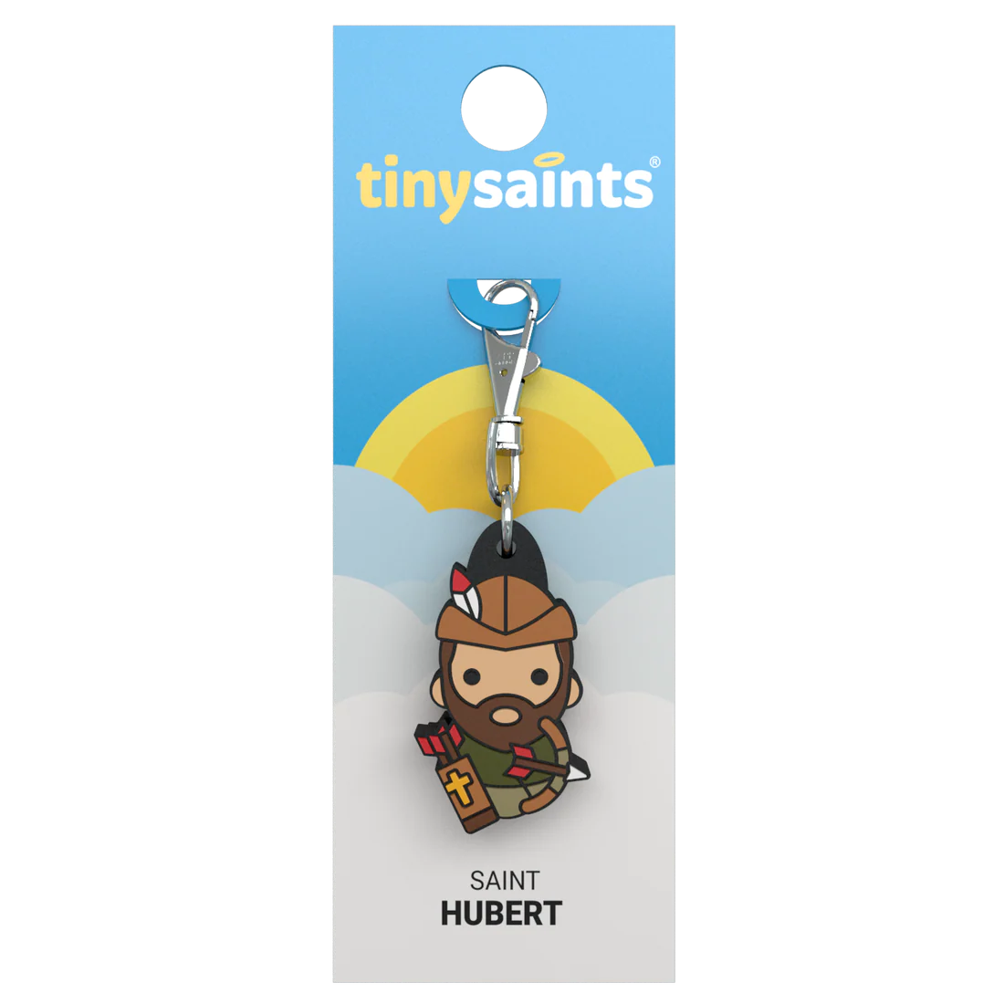 Tiny Saints Charm Saint Hubert