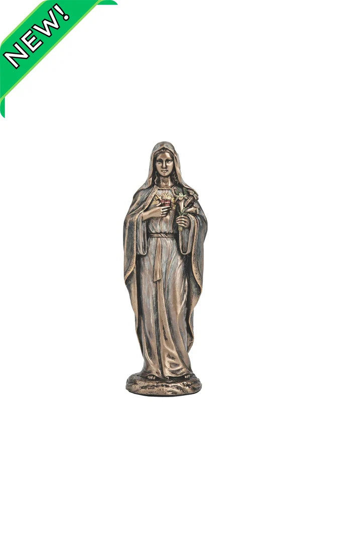 Immaculate Heart of Mary Bronze 3.5"