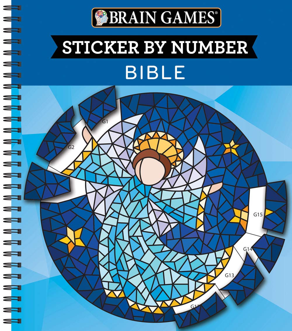 Sticker by Number Bible