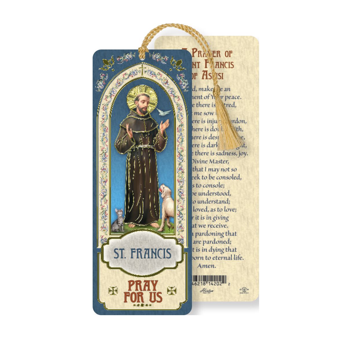 St. Francis bookmark
