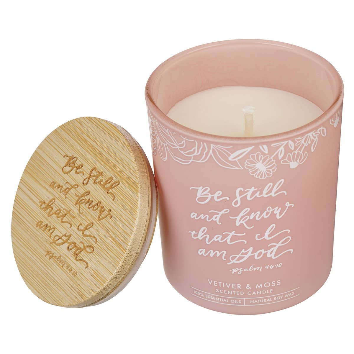 Pink Be Still Soy Candle