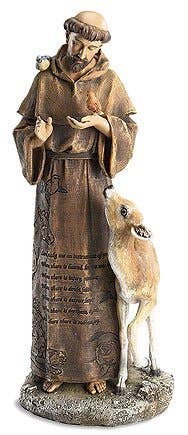 12" St Francis Figure