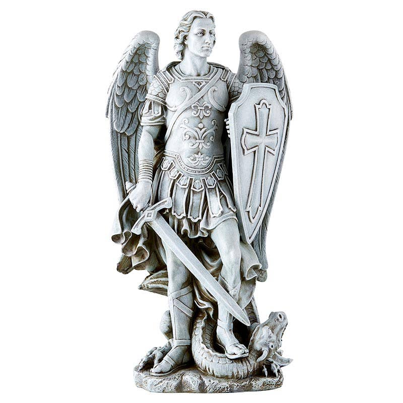 12.25" St Michael Statue