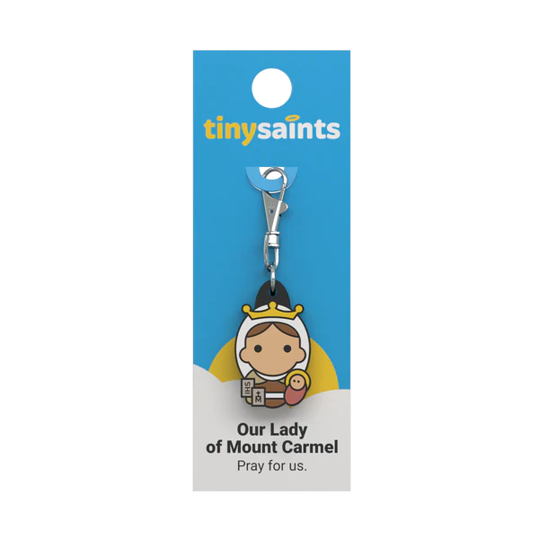 Tiny Saints Charm Our Lady of Mount Carmel
