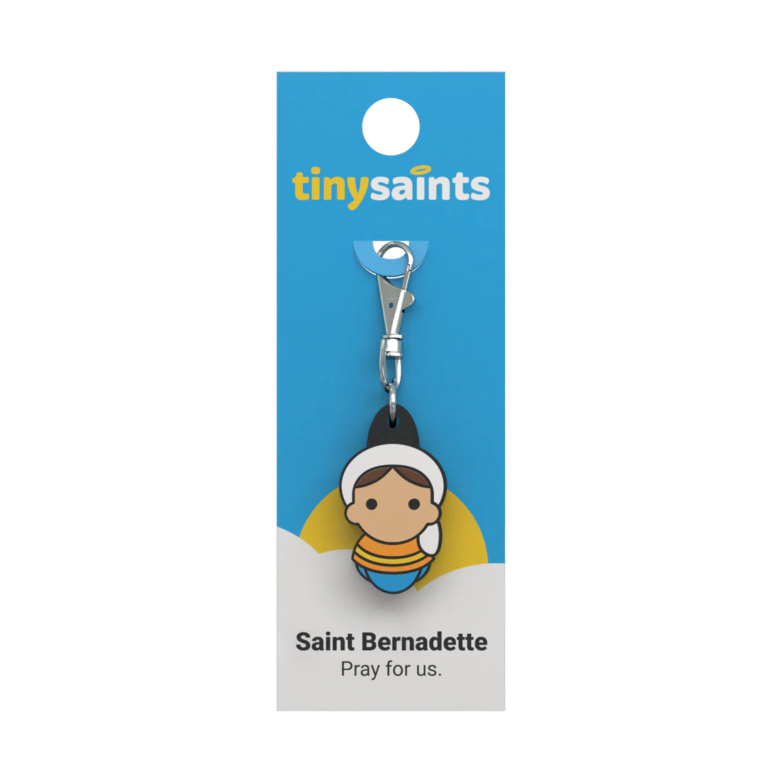 Tiny Saints Charm Saint Bernadette