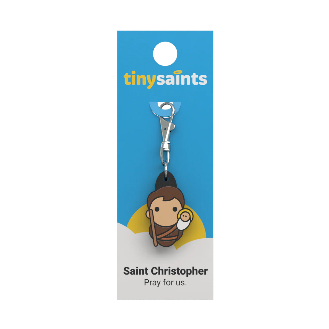 Tiny Saints Charm Saint Christopher