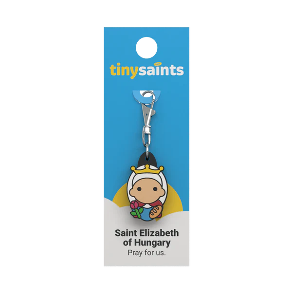 Tiny Saints Charm Saint Elizabeth of Hungary